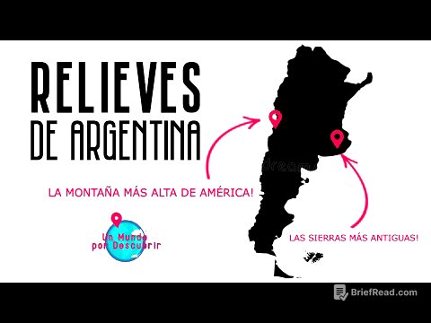 RELIEVE de la ARGENTINA explicado 🇦🇷 ⛰️