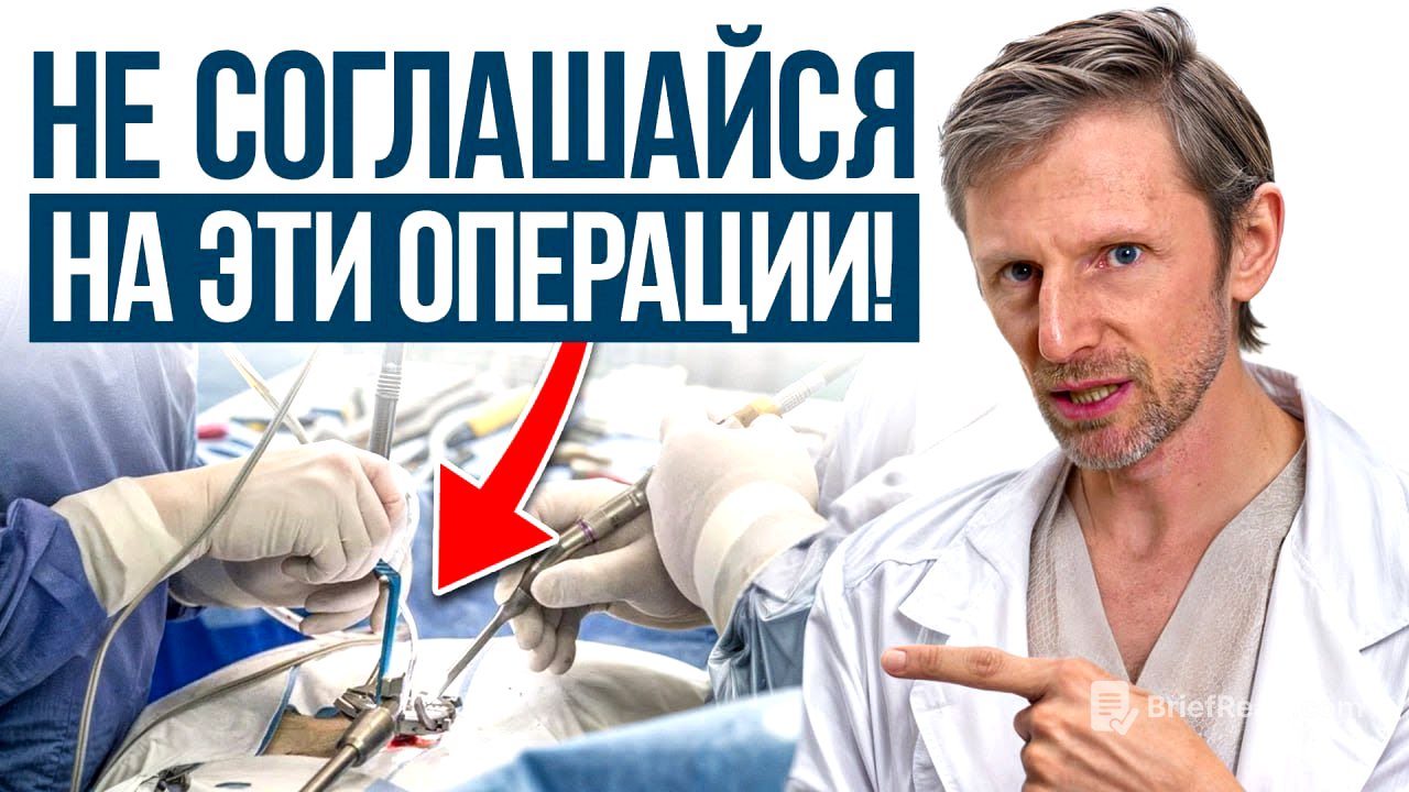 5 операций, которые я, как врач, НИКОГДА бы не сделал! / Вы ПОЖАЛЕЕТЕ об ЭТИХ операциях!