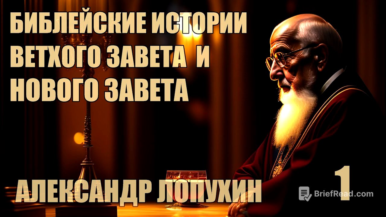 Библейская история Ветхого Завета и Нового Завета | Александр  Лопухин [ 1 из 4 ]