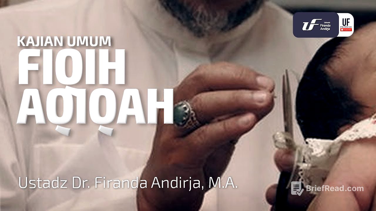 Fiqih Aqiqah - Ustadz Dr. Firanda Andirja M.A.