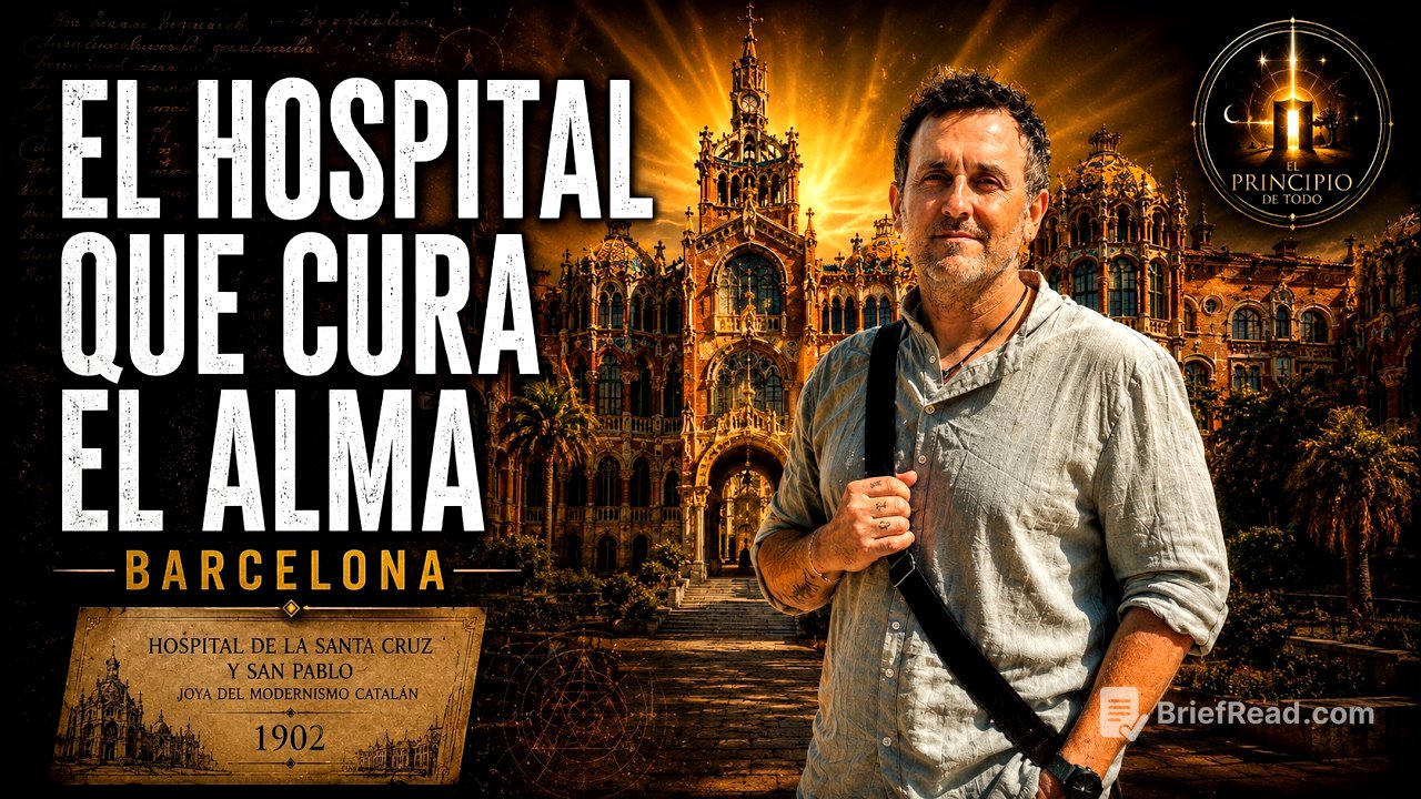 ¿El Hospital que Curaba el Alma? El Secreto Oculto de Sant Pau (Barcelona)