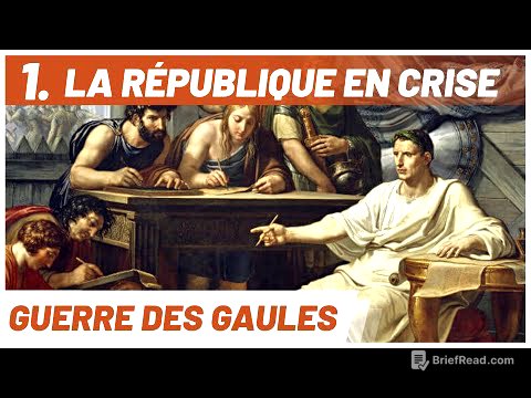 César et la guerre des Gaules (1/8) : la République en crise. DOCUMENTAIRE.