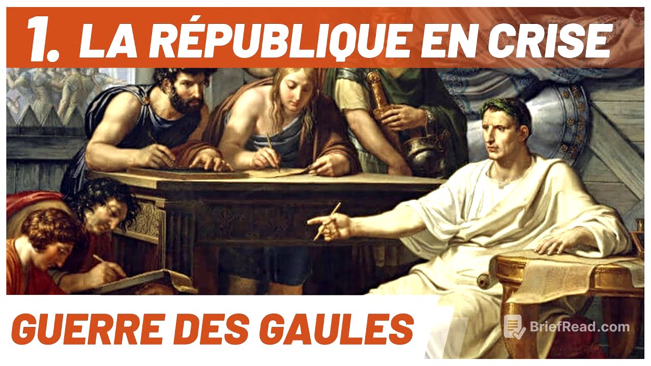 César et la guerre des Gaules (1/8) : la République en crise. DOCUMENTAIRE.