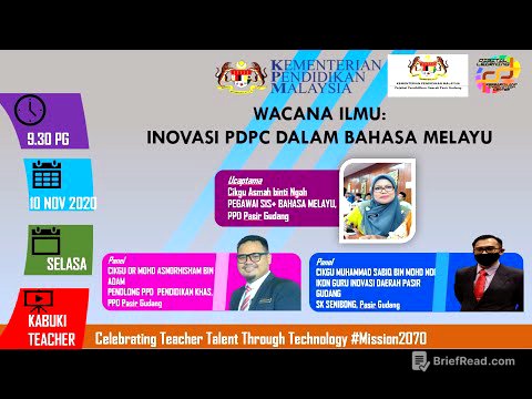 WACANA ILMU : INOVASI PDPC DALAM BAHASA MELAYU