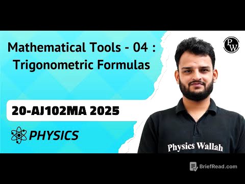 Mathematical Tools - 04 : Trigonometric Formulas