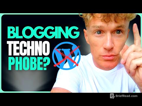 No WordPress here... For New Bloggers Who Hate Tech!
