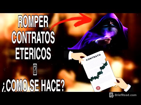 Como ROMPER CONTRATOS ETERICOS de vidas pasadas muy fácil.|| De manera DEFINITIVA👁️