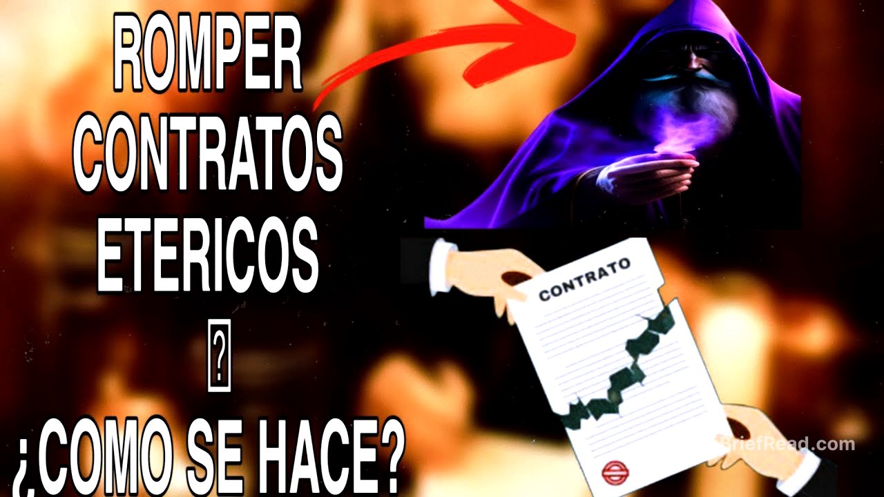 Como ROMPER CONTRATOS ETERICOS de vidas pasadas muy fácil.|| De manera DEFINITIVA👁️