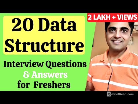 20 Data Structure Interview Questions for Freshers - TCS, Accenture, Infosys, Wipro,Cognizant,Amazon