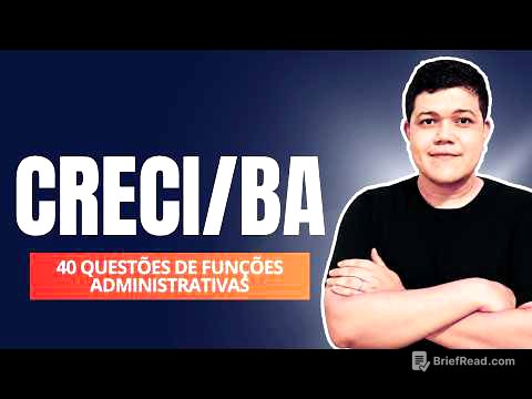 CONCURSO CRECI/BA - FUNÇÕES ADMINISTRATIVAS