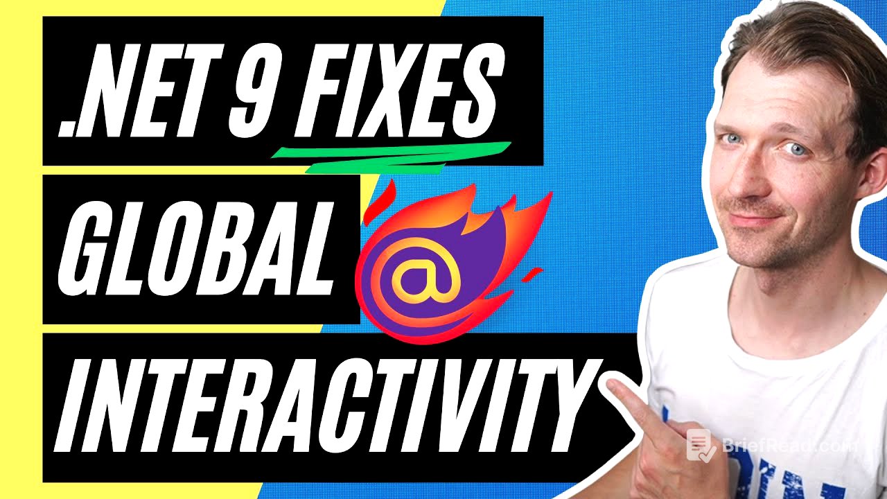 Microsoft FINALLY Improved Global Interactive Render Modes in Blazor with .NET 9 🔥
