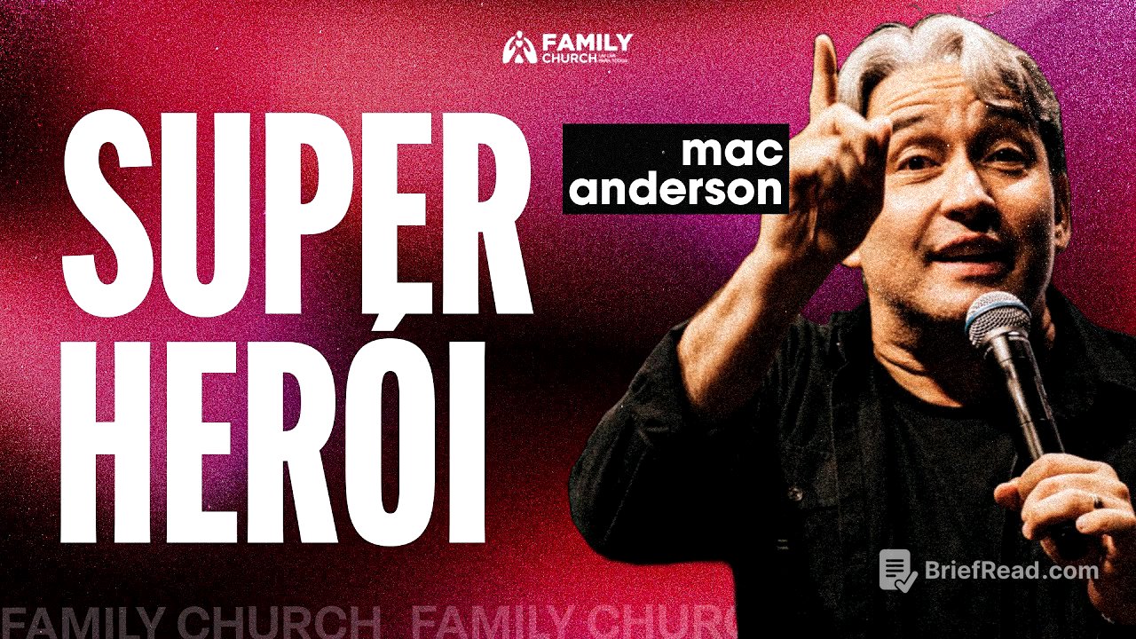 EU NÃO SOU SUPER HERÓI - PR. MAC ANDERSON
