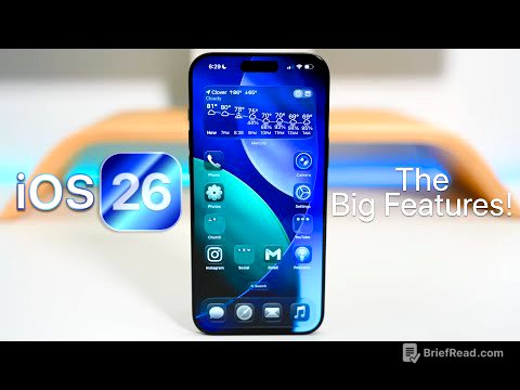 iOS 26 - Every Big Feature Update!
