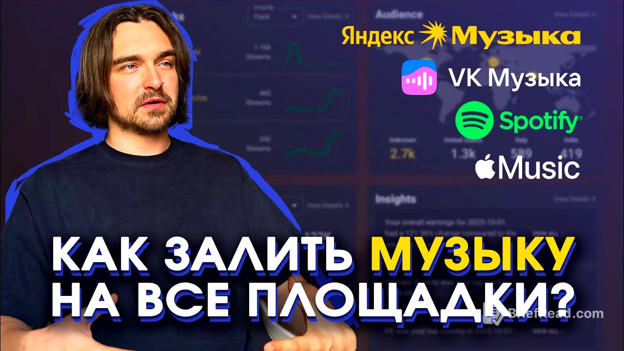 Как загрузить свою музыку на Spotify, Apple и Яндекс Музыку за 5 минут?