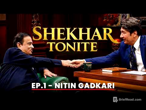 Shekhar Tonite Ep-1 | Ft. Nitin Gadkari | Shekhar Suman | Full Episode