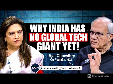 Make in India, Tech Sovereignty, AI, Rare Earths & Semiconductors | Ajai Chowdhry | EP-358