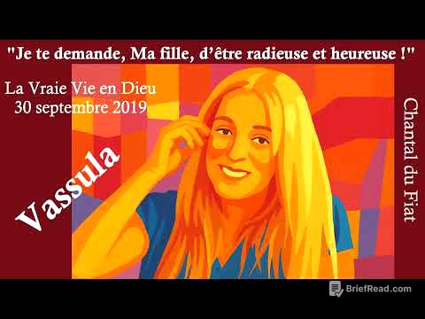 Chantal du Fiat - La déification nécessite de tout donner au Seigneur - Jésus à Vassula