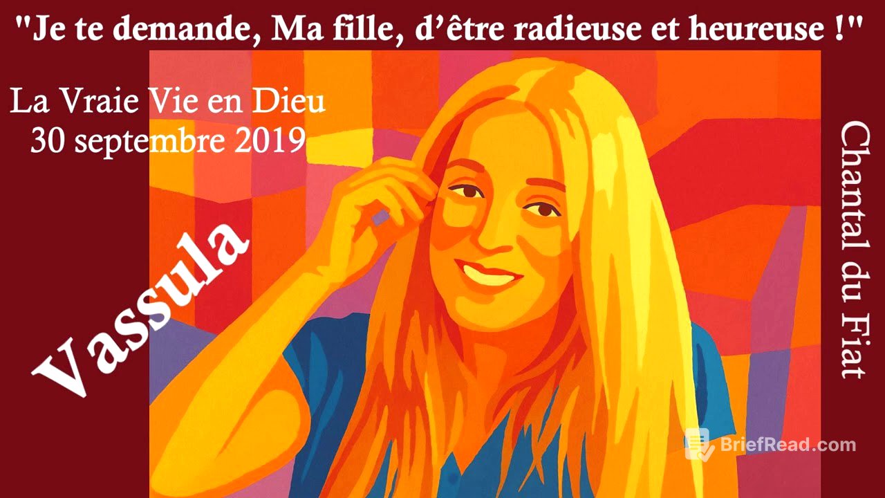 Chantal du Fiat - La déification nécessite de tout donner au Seigneur - Jésus à Vassula