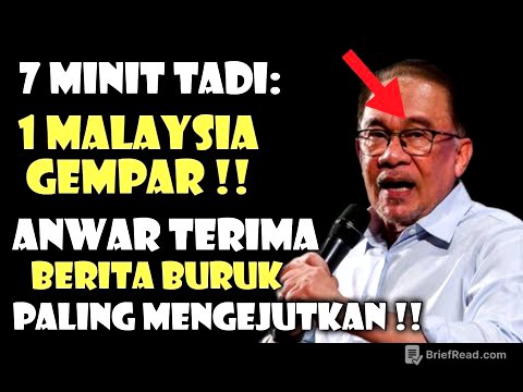 7 MINIT TADI: 1 MALAYSIA GEMPAR‼️ ANWAR TERIMA BERITA BURUK PALING MENGEJUTKAN‼️