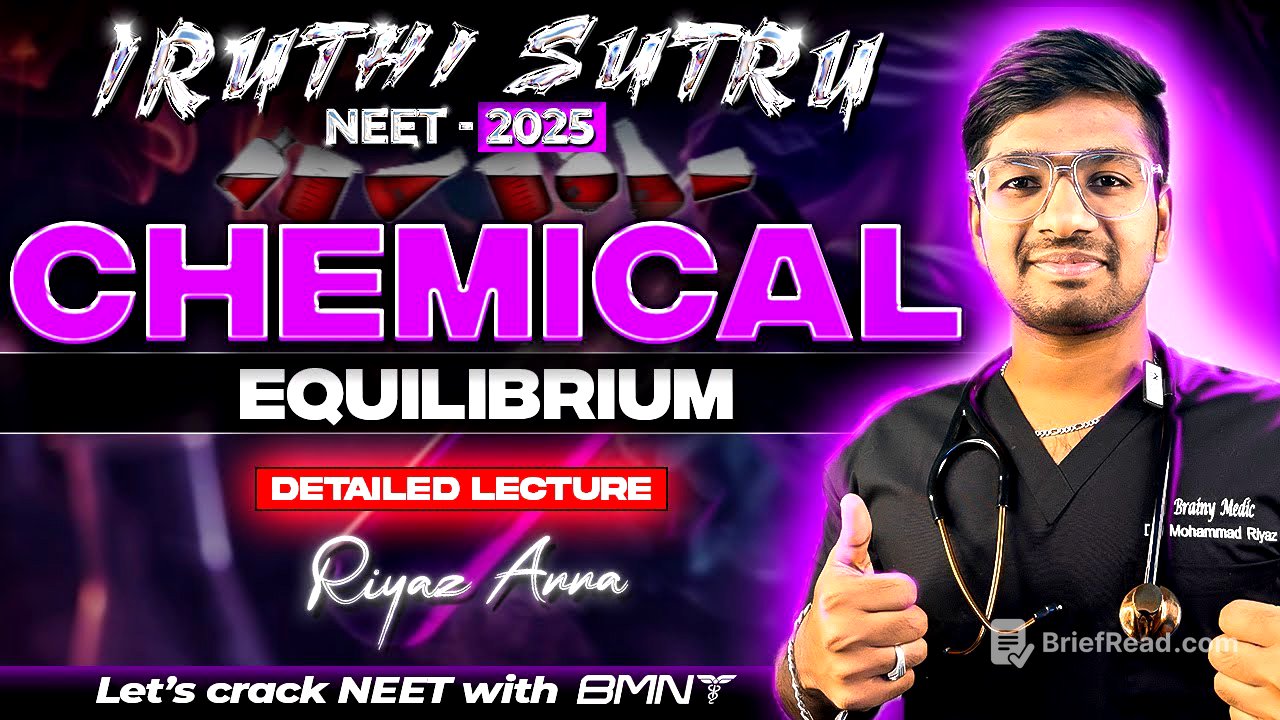 IRUTHI SUTRU ❤️🔥 || CHEMICAL EQUILIBRIUM || CLASS 11|| GUNSHOT || CHEMISTRY ||NEET 2025 || BMNT 💙