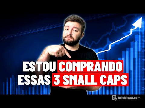 🚨TRÊS AÇÕES SMALL CAPS QUE EU ESTOU COMPRANDO JÁ DE OLHO EM 2026!