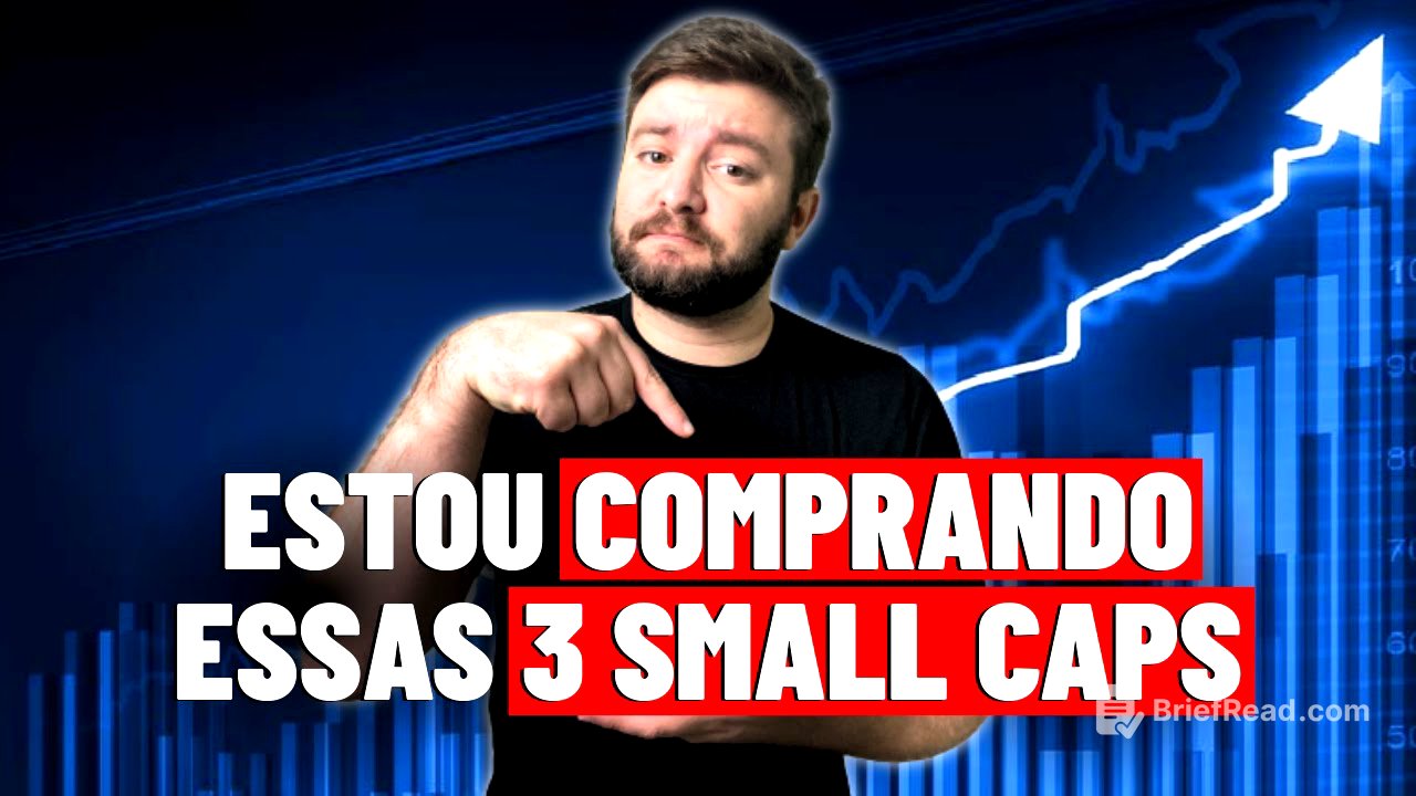 🚨TRÊS AÇÕES SMALL CAPS QUE EU ESTOU COMPRANDO JÁ DE OLHO EM 2026!