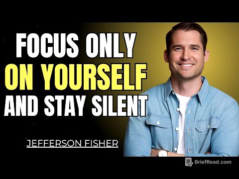 When You Focus on Yourself & Stay Silent, Everything Falls Into Place| Jefferson Fisher #motivation