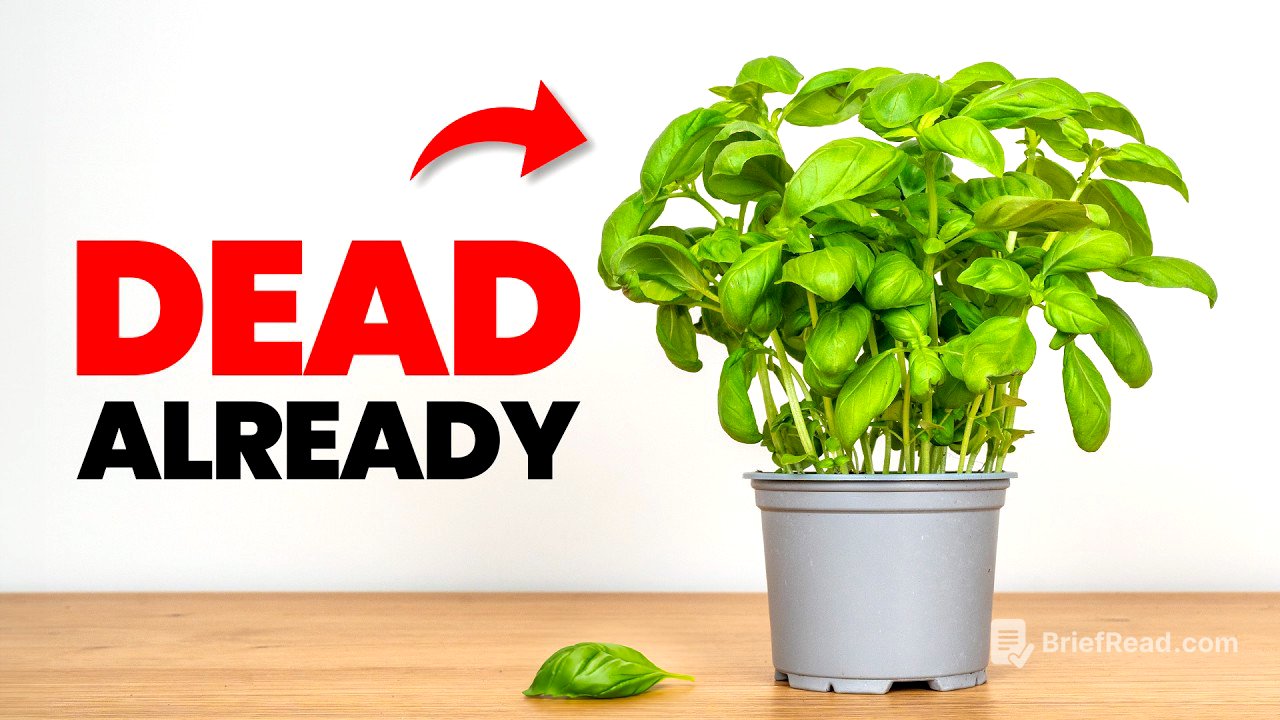 Why EVERY Basil Plant You Buy Dies In 1 Week