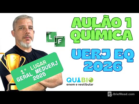 Aulão 1 de Química - 1º Exame de Qualificação para UERJ