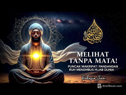PUNCAK MAKRIFAT✨ MELIHAT TANPA MATA | RAHASIA PANDANGAN RUH PARA WALI  🌌