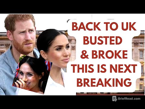 BACK , BROKE & BUSTED - MARKLE RETURN LATEST NEWS #meghanmarkle #princeharrymeghan #news 