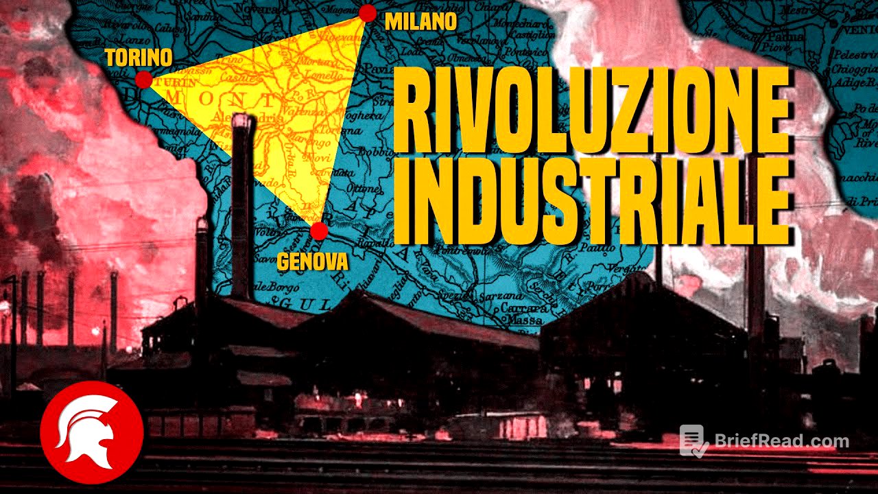 La 2ª RIVOLUZIONE INDUSTRIALE in ITALIA