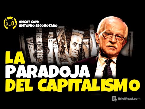 ANTONIO ESCOHOTADO y la PARADOJA del CAPITALISMO | ¿Por qué nos MOLESTA tanto el CAPITALISMO?