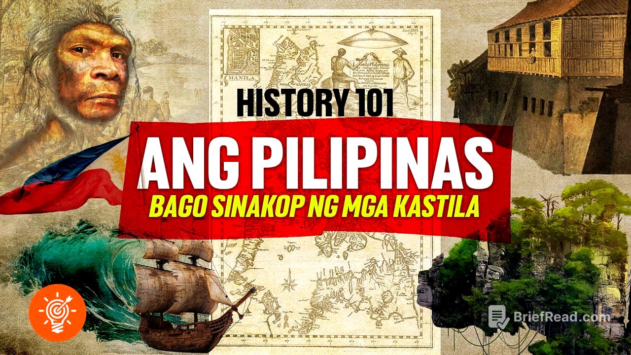 HISTORY 101: Ano ang Pilipinas bago dumating ang mga Kastila? | Archlight Media