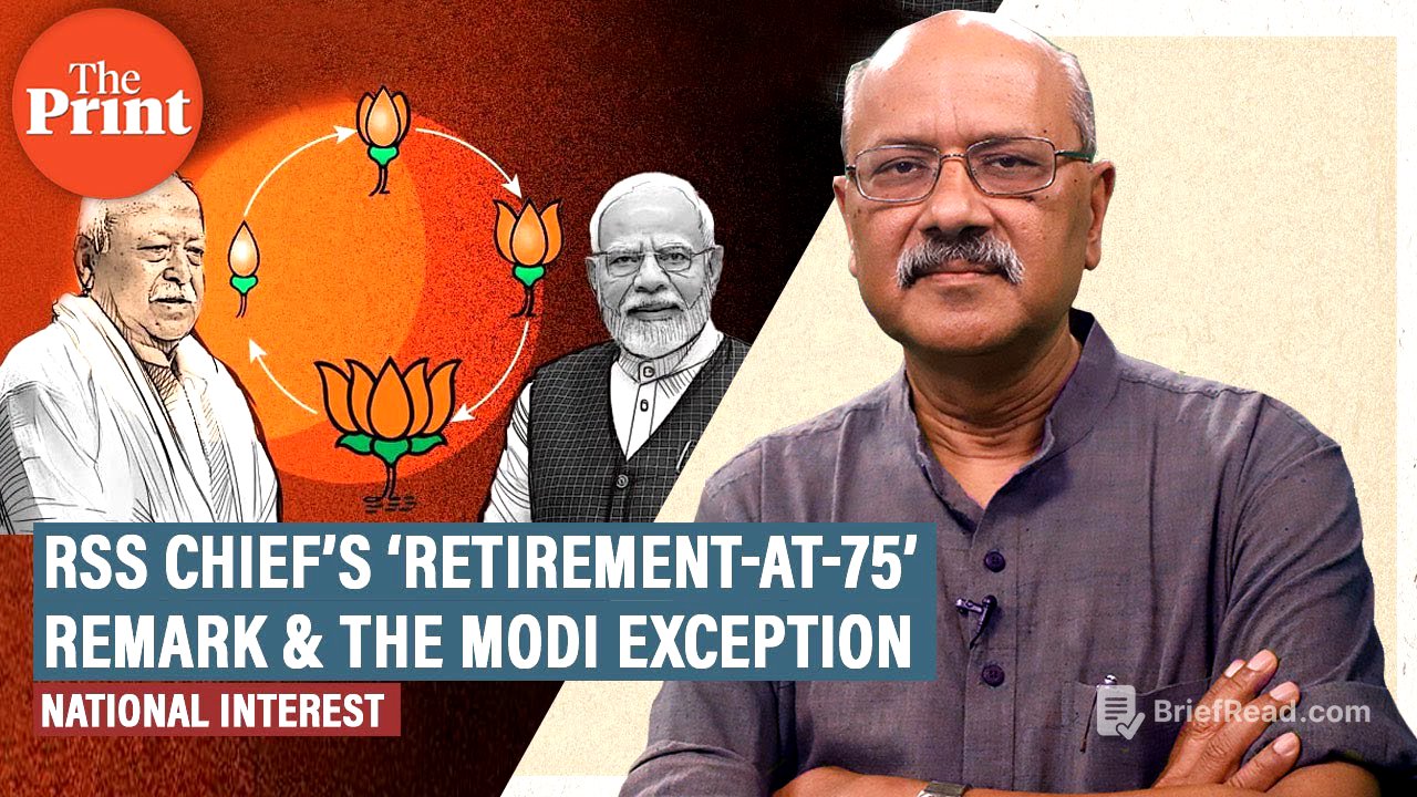 RSS chief Mohan Bhagwat draws the line at 75. India’s politics stares at the Modi Exception