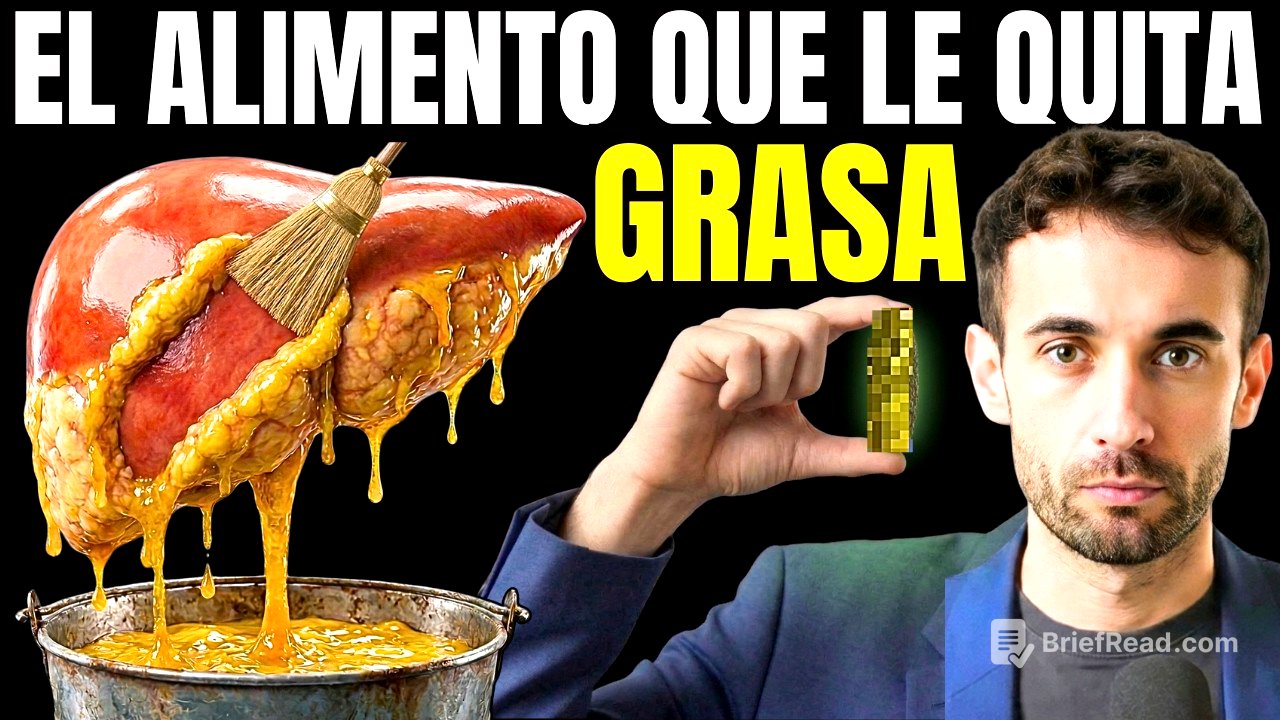 El ALIMENTO que SÍ LIMPIA tu HÍGADO GRASO Según la Ciencia