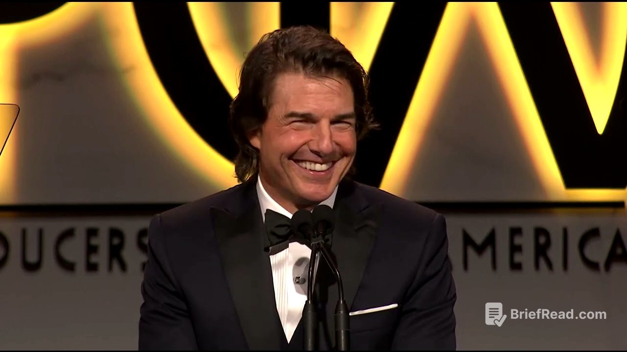 34th Annual Producers Guild Awards : Tom Cruise Speech