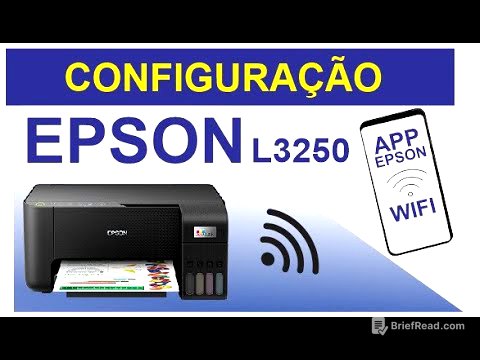 CONECTANDO EPSON L3250 NO CELULAR PELA WIFI