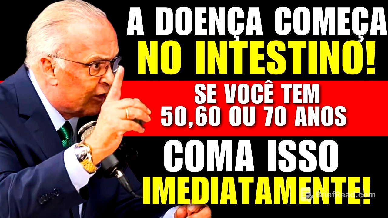 O SEGREDO DA LONGEVIDADE COMEÇA NO SEU INTESTINO! Como LIMPAR o SEU INTESTINO | Dr Lair Ribeiro