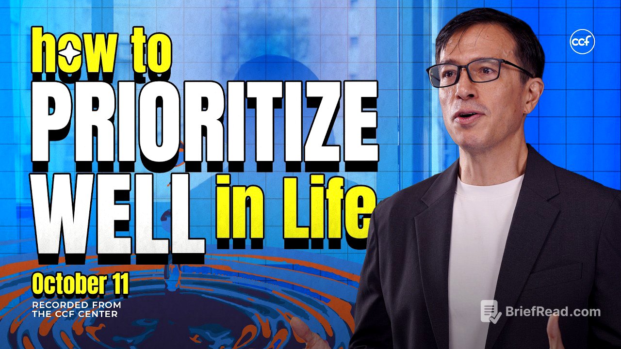 Don’t Wait To Put God First | Peter Tan-Chi Jr. | October 11, 2026