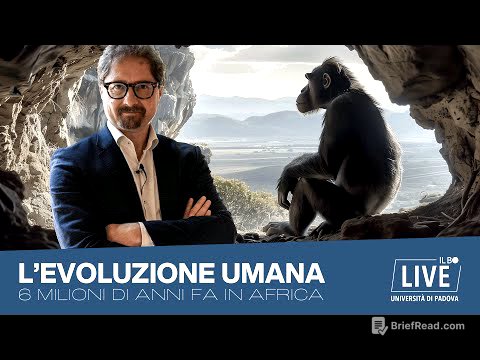 L’evoluzione umana: gli inizi, 6 milioni di anni fa in Africa - Puntata 1