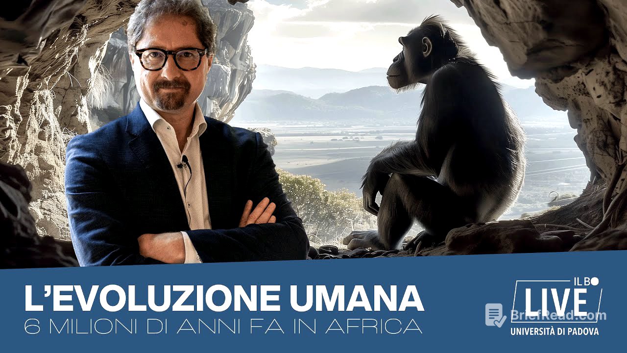 L’evoluzione umana: gli inizi, 6 milioni di anni fa in Africa - Puntata 1