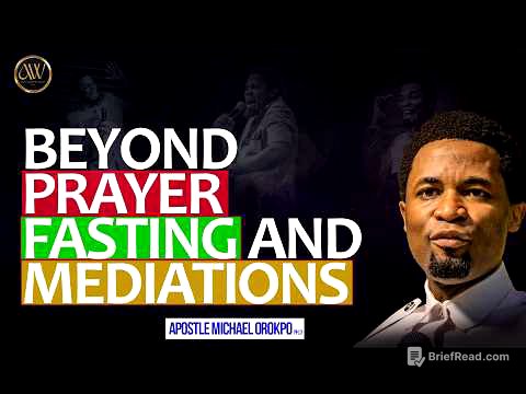 What You Must do After Praying, Fasting and Meditation || Apostle Michael Orokpo