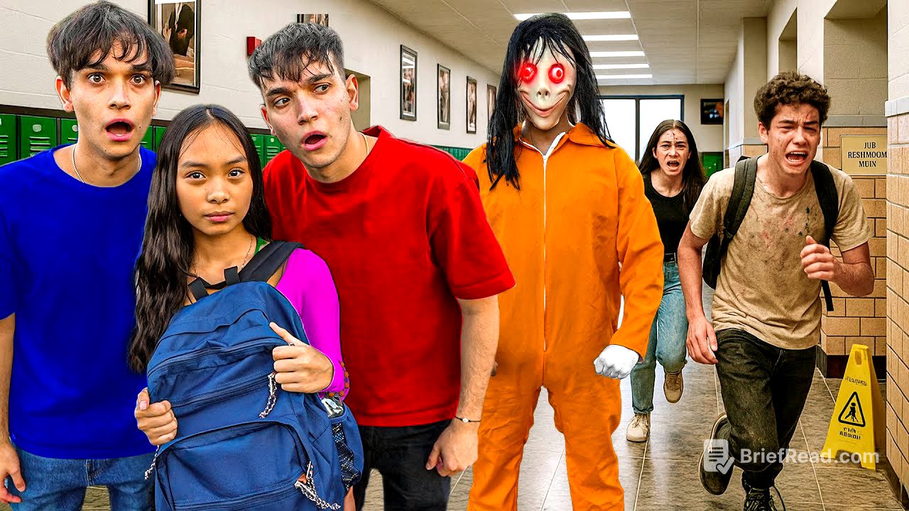 The Creepy Man RUINED Our Little Sister’s First Day of School..