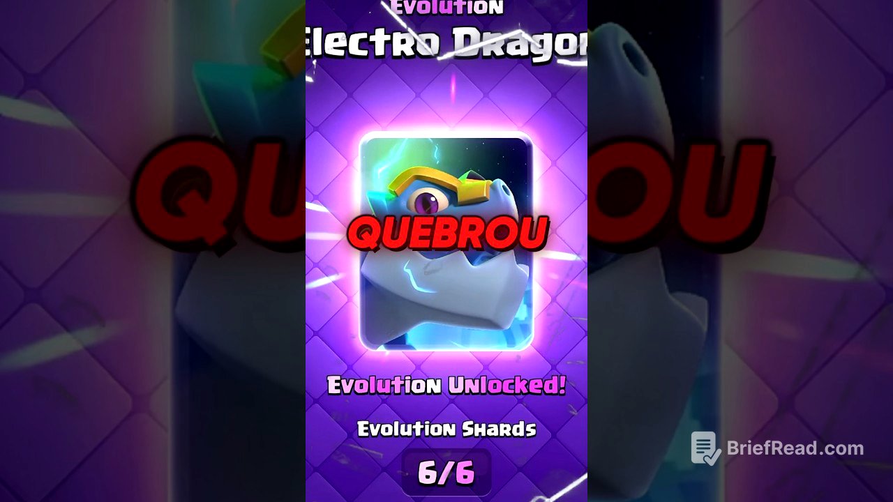 ESSA EVOLUÇÃO QUEBROU O CLASH ROYALE!