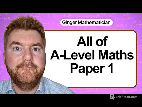 Everything you need to know about A-Level Maths Paper 1 in 131 minutes