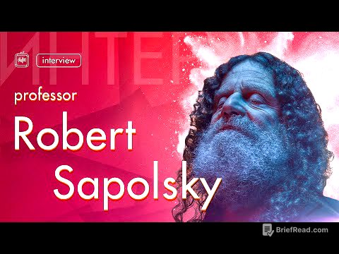 Robert Sapolsky: Justice and morality in the absence of free will | Full [Vert Dider] 2020