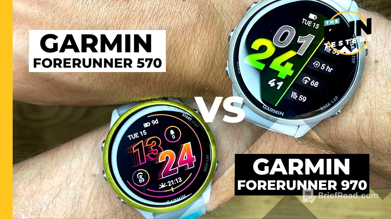Garmin Forerunner 970 vs 570: What's the best Garmin to buy?