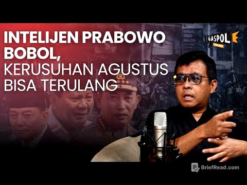 Kerusuhan Ganggu Prabowo ke China, Buat Sri Mulyani Diganti | GASPOL Ft Andi Widjajanto
