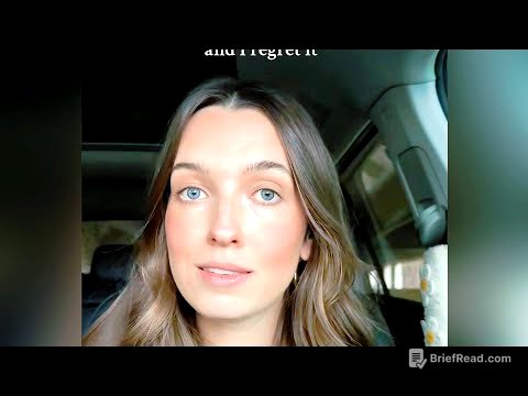 I didn't Wait for Marriage and I Regret it (MUST WATCH)